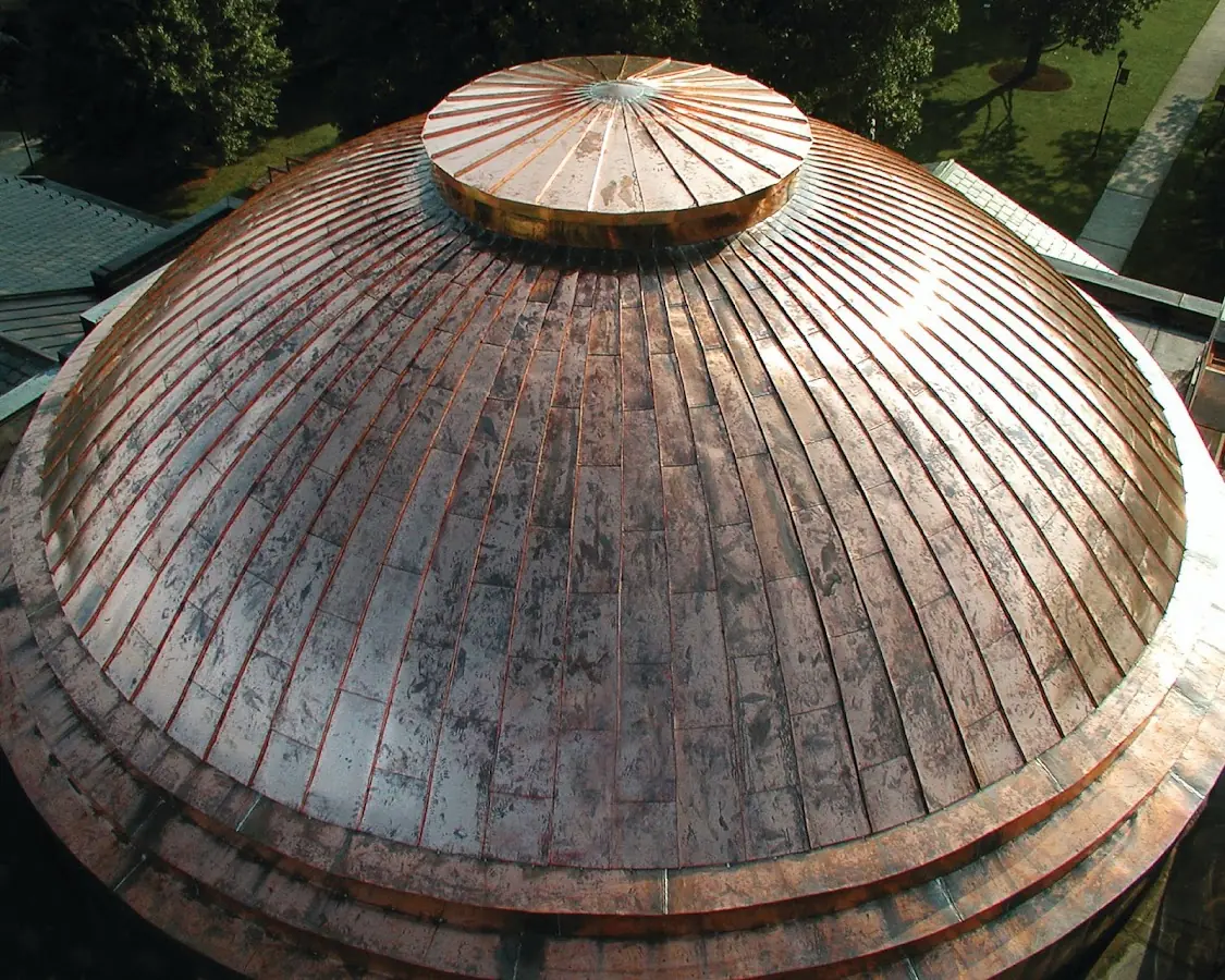 Craftsman Roofing crew installing a new roof in Founders Village